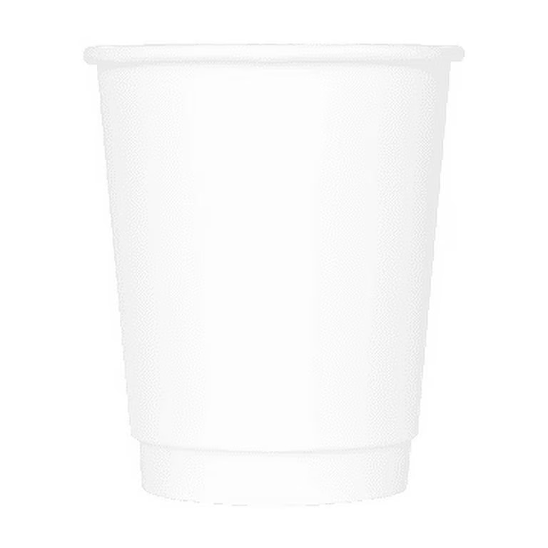 CUP HOT 8 OZ WHITE DOUBLE WALL PAPER (500) CRYSTALWARE