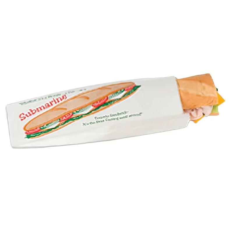 Submarine Hoagie Sandwich Bag Bread, 4 1/2 x 2 x 14 , 1000cs by Kraft